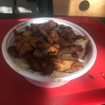 Flame Broiler - Chicken beef bowl!!! - Fast Food Near Me - Rancho Cucamonga, California