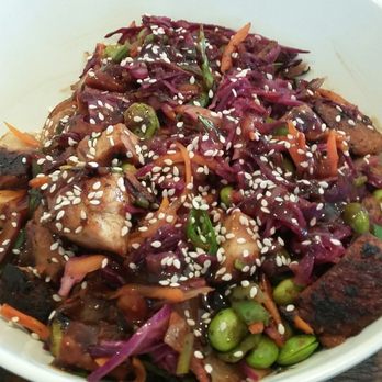 Green Tomato Grill - Teriyaki Chicken Bowl - New American Near Me - Brea, California