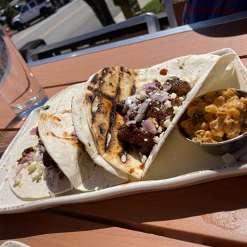 Black Sheep Restaurant - Beef breakfast tacos - New American Near Me - Blue Ridge, Georgia