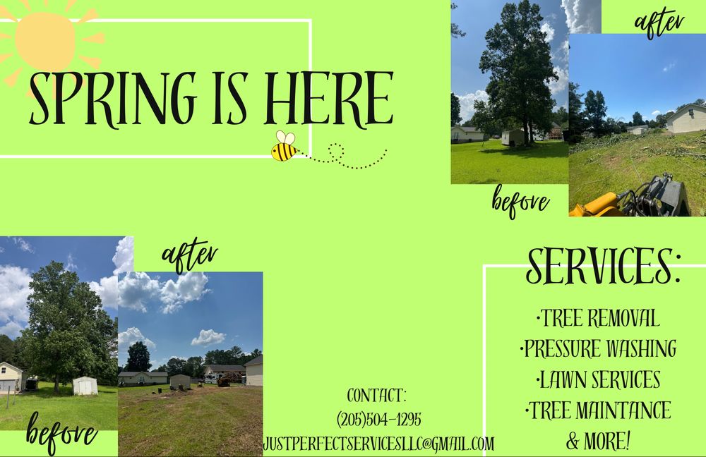 Just Perfect Services - tree service in Birmingham, AL
