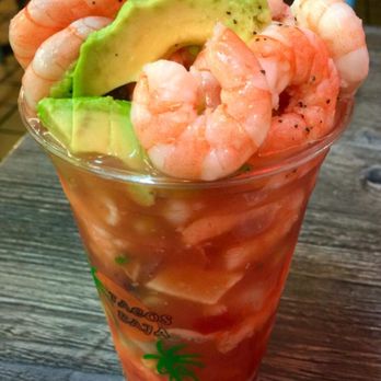 Tacos Baja - COMBINATION SHRIMP COCKTAIL - Seafood Near Me - Whittier, California Tacos Baja - COMBINATION SHRIMP COCKTAIL - Seafood Near Me - Whittier, California