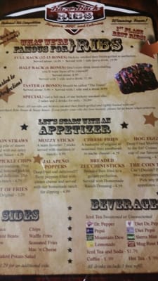Menu photo 7 Razorback Ribs Yellville, AR Menu photo 7 Razorback Ribs Yellville, AR