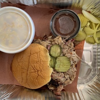 The Smoke Pit - Pulled Pork Sandwich - Barbeque Near Me - Concord, North Carolina The Smoke Pit - Pulled Pork Sandwich - Barbeque Near Me - Concord, North Carolina