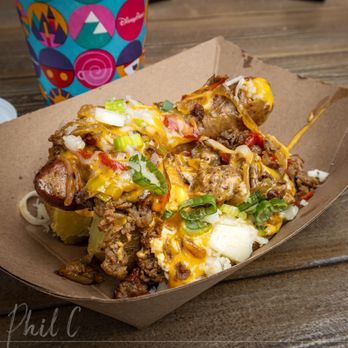 Refreshment Corner - Philly Cheese Potato - $14.49 (Holidays 2025) - Food Stands Near Me - Anaheim, California
