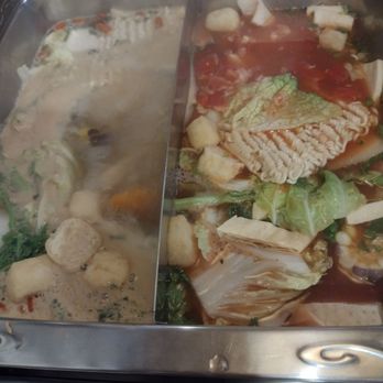 Chuan Yu Hot Pot - Mushroom soup broth and tomato soup broth family style. Small family run business but a hidden gem. - Hot Pot Near Me - Suwanee, Georgia Chuan Yu Hot Pot - Mushroom soup broth and tomato soup broth family style. Small family run business but a hidden gem. - Hot Pot Near Me - Suwanee, Georgia
