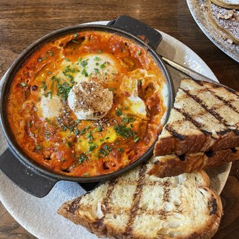 GRANVILLE - Eggs in Purgatory(shakshuka) - New American Near Me - Studio City, California GRANVILLE - Eggs in Purgatory(shakshuka) - New American Near Me - Studio City, California