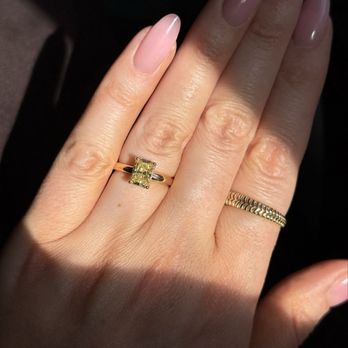 Kathe's Jewelry - Radiant cut yellow diamond engagement ring - Jewelry Near Me - New York, New York Kathe's Jewelry - Radiant cut yellow diamond engagement ring - Jewelry Near Me - New York, New York