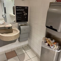 Photos of the restroom. Photos of the restroom.