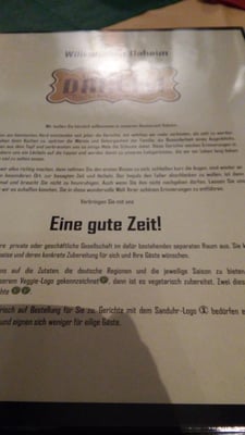 Menu photo 1 Daheim Berlin, BE