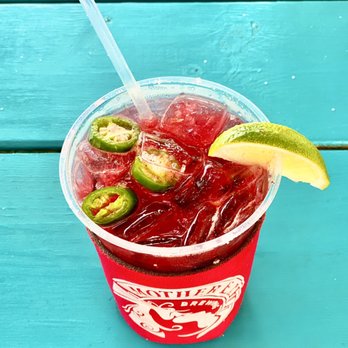Fish Hut Grill - Blueberry jalapeño margarita - American Near Me - Emerald Isle, North Carolina