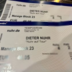 Tempodrom - Heute im Tempodrom Berlin-dicht dran in Reihe 4. 10/2023