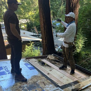 Top Tier Roofing - David (owner) always made the time to stop by during our project. He's here talking to the Jose, the lead roofer for my project - Roofing Near Me - Morgan Hill, California Top Tier Roofing - David (owner) always made the time to stop by during our project. He's here talking to the Jose, the lead roofer for my project - Roofing Near Me - Morgan Hill, California
