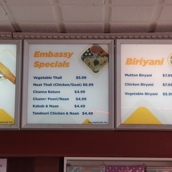 Samosa King - Embassy Restaurant - menu and prices - Indian Near Me - Scarborough, Ontario Samosa King - Embassy Restaurant - menu and prices - Indian Near Me - Scarborough, Ontario