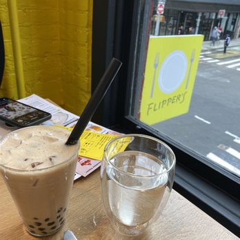 Flipper’s - Milk tea with boba - Pancakes Near Me - New York, New York Flipper’s - Milk tea with boba - Pancakes Near Me - New York, New York