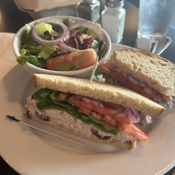 Satellite ATX Restaurant & Bar - Chicken Salad sandwich - New American Near Me - Austin, Texas Satellite ATX Restaurant & Bar - Chicken Salad sandwich - New American Near Me - Austin, Texas