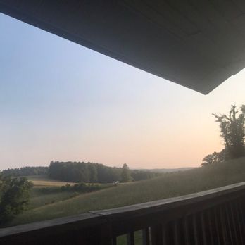 Fancy Gap Cabins And Campground - View from the porch - Campgrounds Near Me - Fancy Gap, Virginia Fancy Gap Cabins And Campground - View from the porch - Campgrounds Near Me - Fancy Gap, Virginia