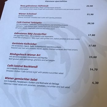 Café Central - Cafes Near Me - Vienna, 9