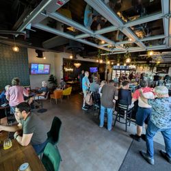 The Broadway Beer & Wine Bar - Busy on a Wednesday late afternoon
