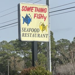 Exterior outside entrance of Something Fishy Seafood Restaurant - Store front - Wilmington, North Carolina Exterior outside entrance of Something Fishy Seafood Restaurant - Store front - Wilmington, North Carolina