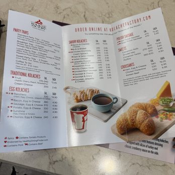 Kolache Factory - Menu - Coffee & Tea Near Me - Huntington Beach, California Kolache Factory - Menu - Coffee & Tea Near Me - Huntington Beach, California