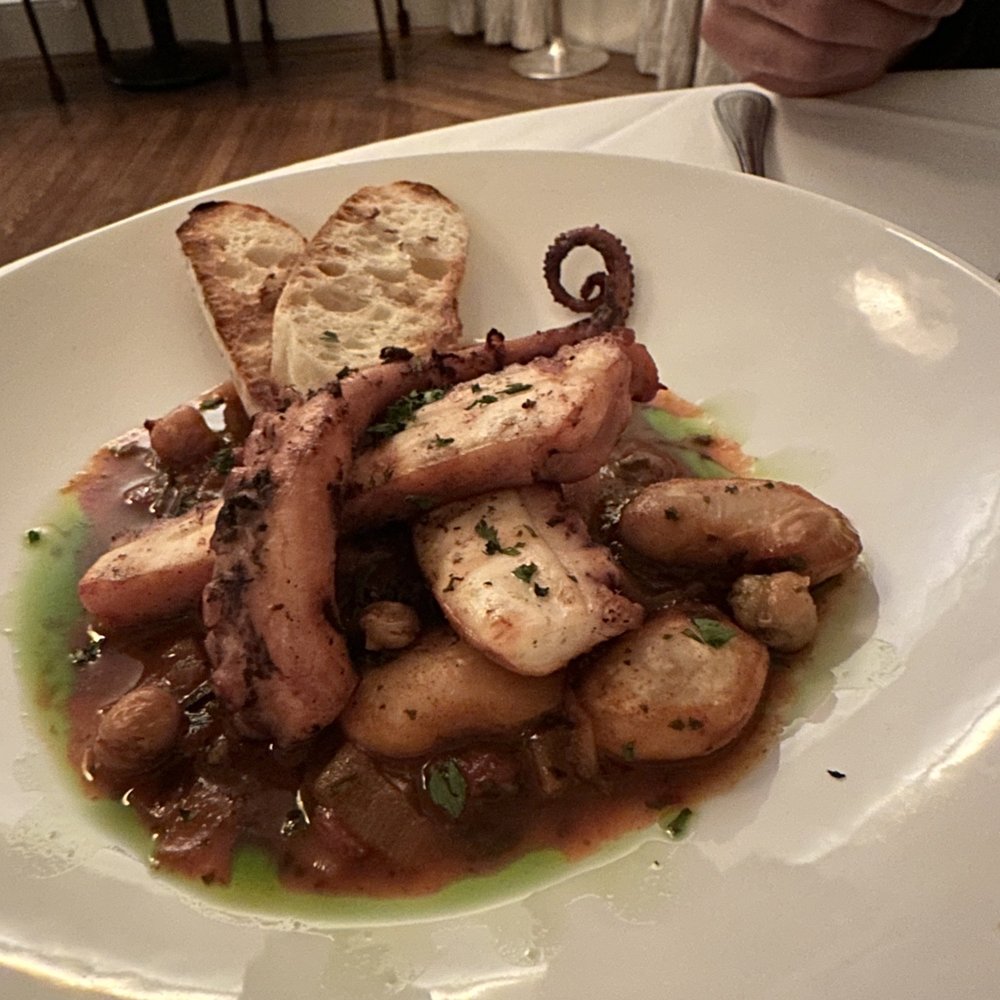 L'etoile Restaurant - Spanish Octopus - French Near Me - Edgartown, Massachusetts