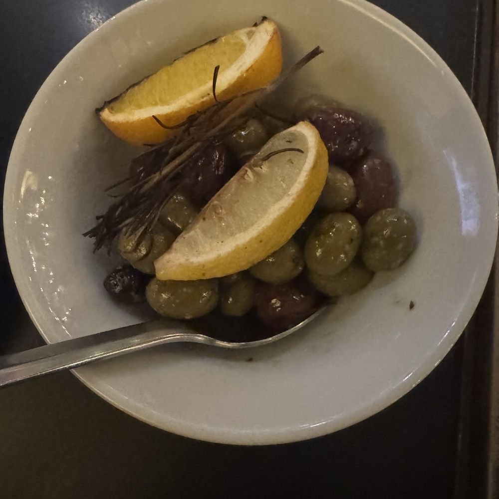 The olives are fire