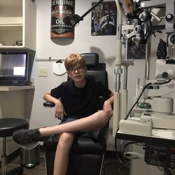 Jeff Long's Children And Family Eye Care - The Harley Davison room