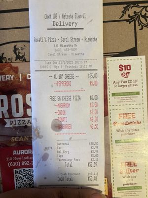 Menu photo 2 Rosatis Carol Stream Hiawatha Carol Stream, IL