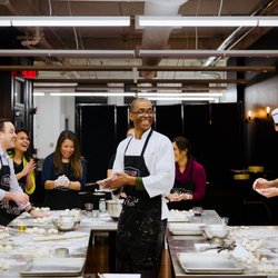 Selfup - Chef Rudy during a cooking class