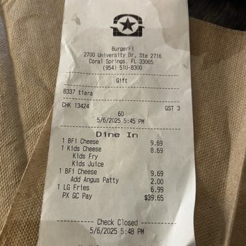 BurgerFi - Burgers Near Me - Coral Springs, Florida
