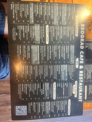 Menu photo 3 Cafe Beograd Chicago, IL