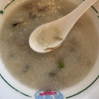 Hong Kong Cafe - Preserved duck egg congee - Hong Kong Style Cafe Near Me - Rowland Hts, California