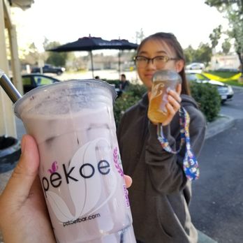 Pekoe - Taro Milk Tea with Extra Cream and grass jelly I would recommend this drink for any taro lovers out there or any first timers also! - Coffee & Tea Near Me - San Jose, California Pekoe - Taro Milk Tea with Extra Cream and grass jelly I would recommend this drink for any taro lovers out there or any first timers also! - Coffee & Tea Near Me - San Jose, California