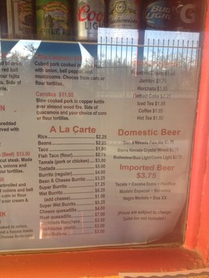 Menu photo 2 Taqueria Los Amigos Chico, CA Menu photo 2 Taqueria Los Amigos Chico, CA