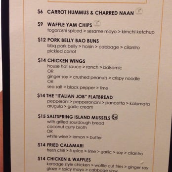 CAVU Kitchen Bar - Bars Near Me - Richmond, British Columbia