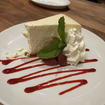 THE RANCH Restaurant - NY Cheesecake after taking a bite - New American Near Me - Anaheim, California