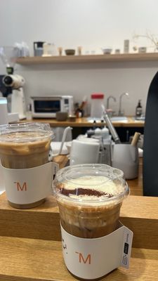 Less and More Coffee ii by null