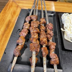 Lamb skewers
