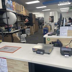 Inside the store