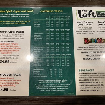 Loft Hawaiian Restaurant - Hawaiian Near Me - Gardena, California Loft Hawaiian Restaurant - Hawaiian Near Me - Gardena, California