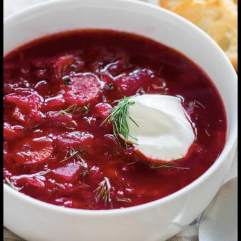 Jessie's Kitchen - We offer frozen borscht by the litre. Veggie and Pork options are available. - Ukrainian Near Me - Winnipeg, Manitoba Jessie's Kitchen - We offer frozen borscht by the litre. Veggie and Pork options are available. - Ukrainian Near Me - Winnipeg, Manitoba