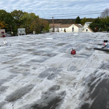 Deans Roofing and Paving - Before coating - Roofing Near Me Deans Roofing and Paving - Before coating - Roofing Near Me