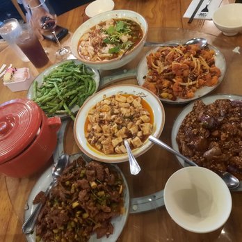 Hu's Cooking - The spread - Chinese Near Me - Houston, Texas