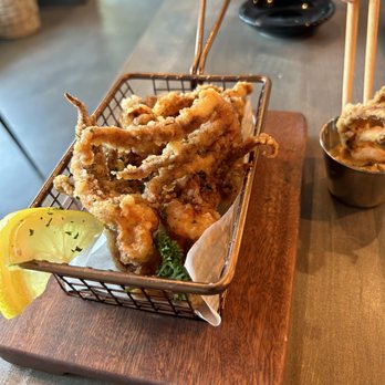 Kuro Sushi - Squid karrage - Sushi Bars Near Me - Bellevue, Washington Kuro Sushi - Squid karrage - Sushi Bars Near Me - Bellevue, Washington