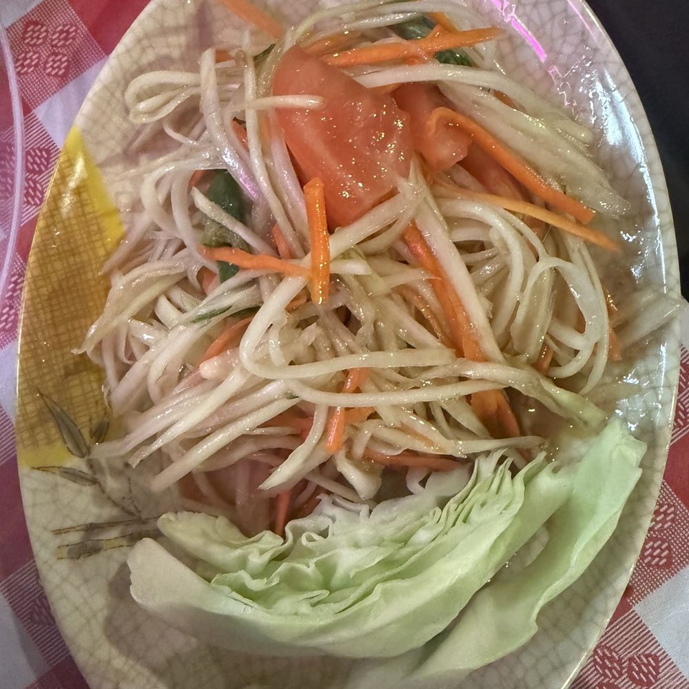 Thai Taste - 50. Papaya Salad - Thai Near Me - Fresno, California Thai Taste - 50. Papaya Salad - Thai Near Me - Fresno, California