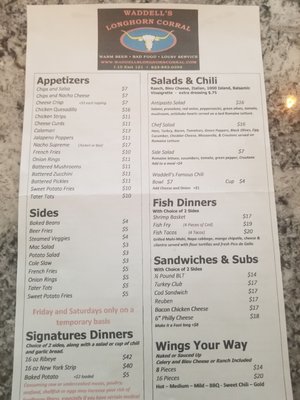 Menu photo 4 LongHorn Steakhouse Surprise, AZ