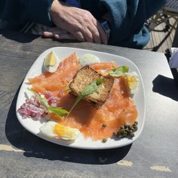 Pastrami smoked salmon