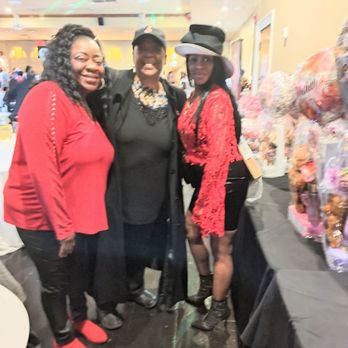 The Grand Ballroom - Pic with cuz T (in red & black). We had 2 VIP Tables & 2 vendor tables to celebrate & make money. My business partner MC came by with gifts. - Venues & Event Spaces Near Me - Chicago, Illinois The Grand Ballroom - Pic with cuz T (in red & black). We had 2 VIP Tables & 2 vendor tables to celebrate & make money. My business partner MC came by with gifts. - Venues & Event Spaces Near Me - Chicago, Illinois