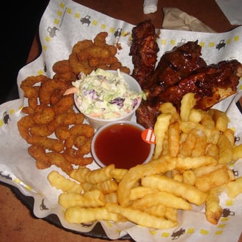 Buffalo Wild Wings - RIBS & POPCORN SHRIMP w/ Mango Hab Sauce - Chicken Wings Near Me - Dublin, California