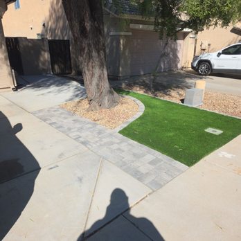 Diamond Stone & Synthetic Grass - Turf, driveway extension and paver boarder. - Masonry/Concrete Near Me - Phoenix, Arizona Diamond Stone & Synthetic Grass - Turf, driveway extension and paver boarder. - Masonry/Concrete Near Me - Phoenix, Arizona